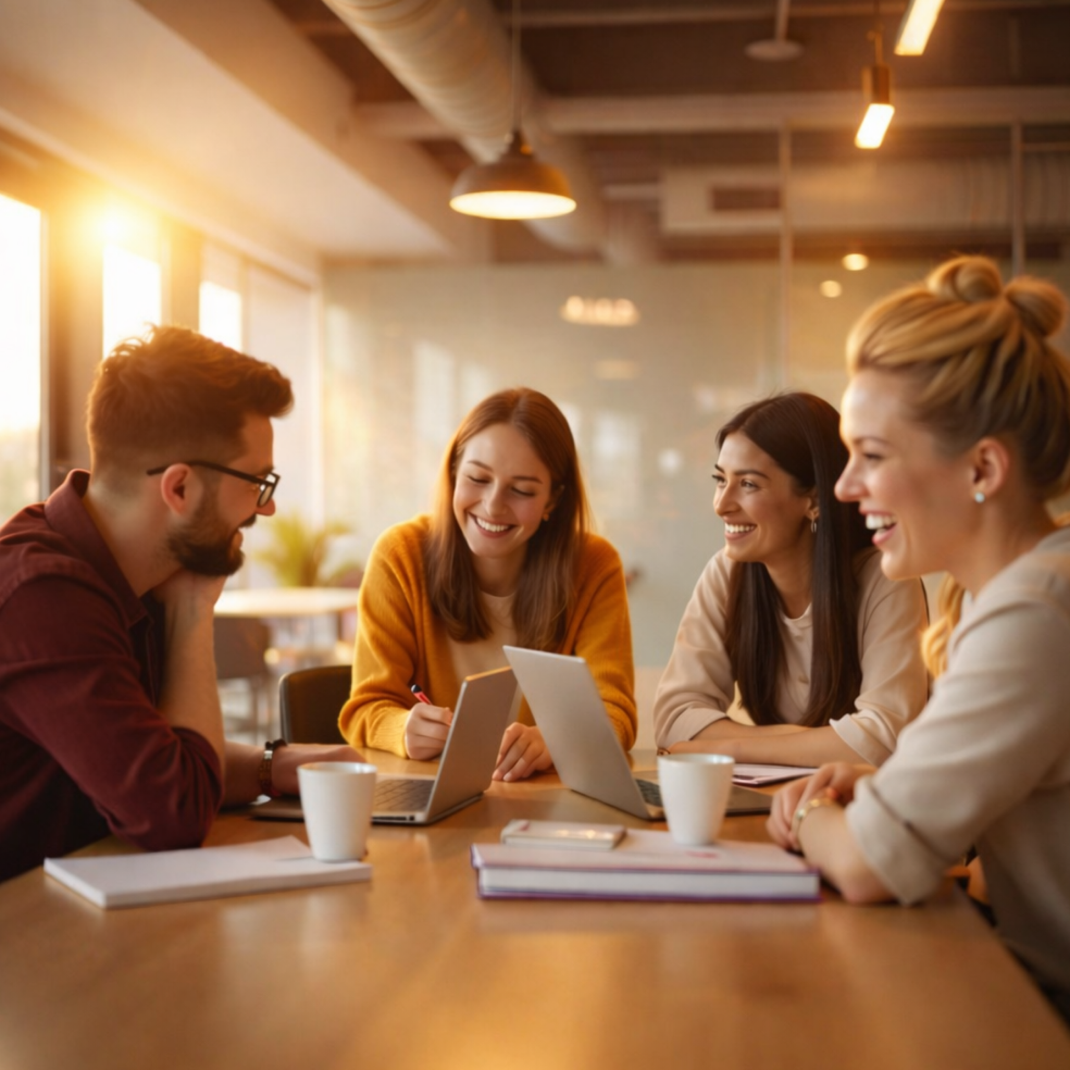 Professional staying connected with modern HR solutions